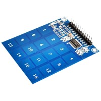 Picture of Graylogix Ttp229 Capacitive Touch Keypad Module, 4 × 4