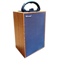 Picture of Hitage Surround Wooden Wireless Speaker, BS-319+, Blue & Brown, 10W