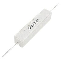 Picture of Divye Cement Resistor, 33 ohm, 10W, Axial Lead