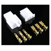 Picture of 2 Way 3 Pin Male Female Connector