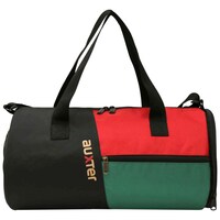 Picture of Auxter Premium Sports Duffel Gym Bag, Black & Green