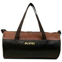 Picture of Auxter Gym Bag Duffel Bag, Black & Brown