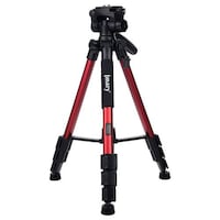 Picture of Jmary Aluminium Tripod with 360 Panorama Ball Head Stand, Red