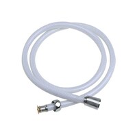 Picture of Osco Bathroom Shower Hose, White/Silver/Gold, 0.5 Meter