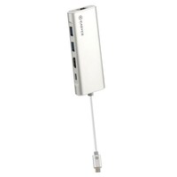 Picture of Cadyce USB C Travel Docking Station, CA-CU3HG, Silver
