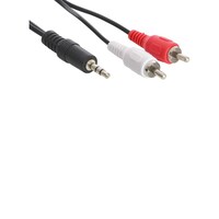 Picture of Sandberg Mini Jack-Male To Rca-Male Cable, 2M