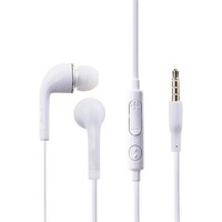 Picture of Mini Smile J5 In-Ear Earphones With Microphone, 3.5Mm, White