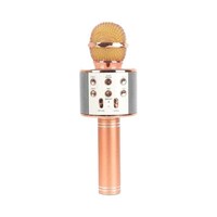 Picture of Wster Wireless Karaoke Microphone Ws-858, Rose Gold & Silver