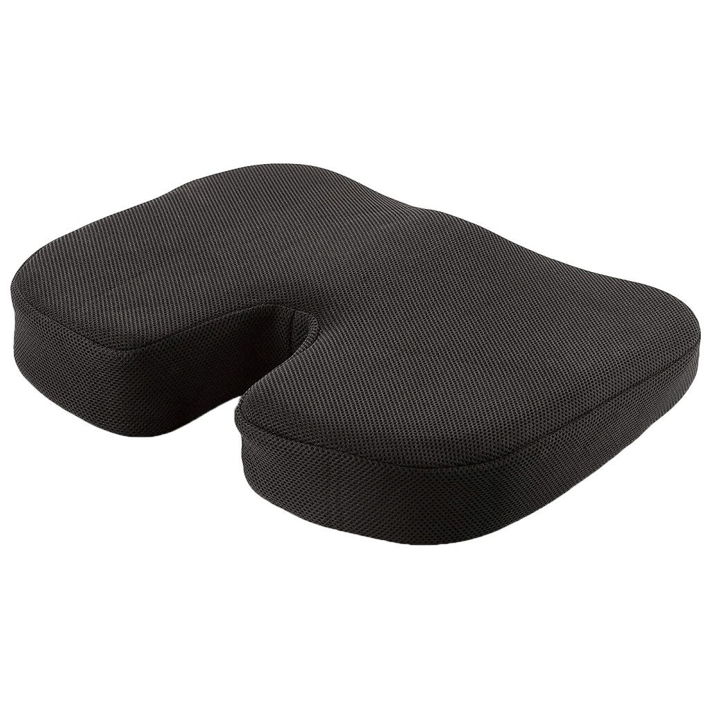 PALO Orthopedic Memory Foam Coccyx Seat, PALO033, Black