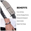 Armilo Fast Charging Bracelet Charger, Matte Black, 3 A Online Shopping