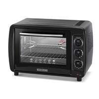 Picture of Black & Decker Double Glass Multifunction Toaster Oven, 35Ltr, Black