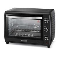 Picture of Black & Decker Double Glass Multifunction Toaster Oven, 70Ltr, Black