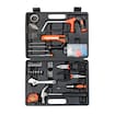 Black & Decker 108 Pieces Hand Tool Kit, Orange & Black Online Shopping