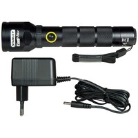 Picture of Stanley LED Flashlight, Rechargeable, Black/Yellow