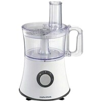 Picture of Morphy Richards Food Processor with 6 Attachments, White, 500W