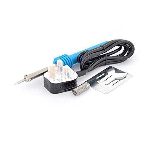 Terminator Soldering Iron with 8G Solder Wire & Iron Stand, TSI 30W 13A