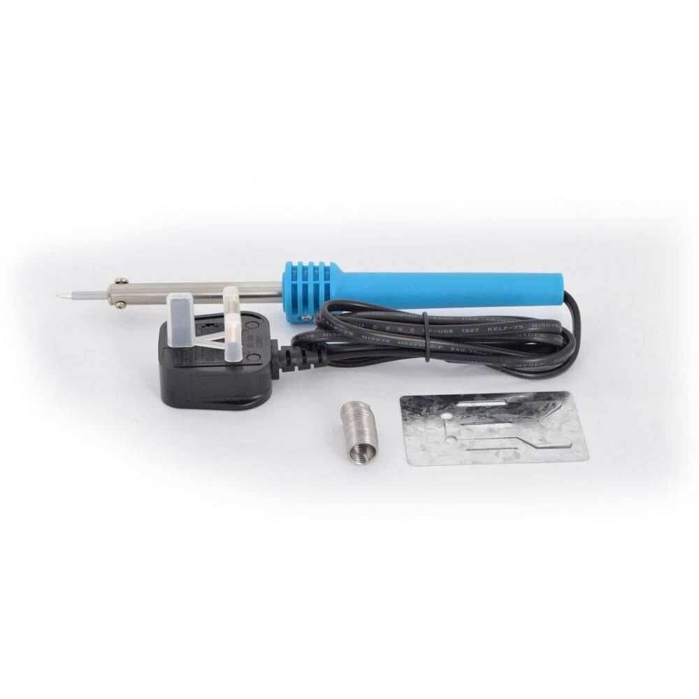 Terminator Soldering Iron with 8G Solder Wire & Iron Stand, TSI 40W 13A