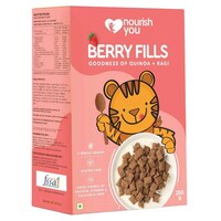 Picture of Nourish You Strawberry Fills with Quinoa and Ragi, 250gm