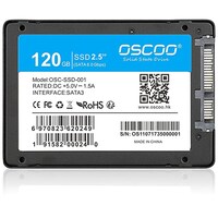 Picture of Oscoo Internal Solid State Drive SSD, 120GB, 2.5", Black