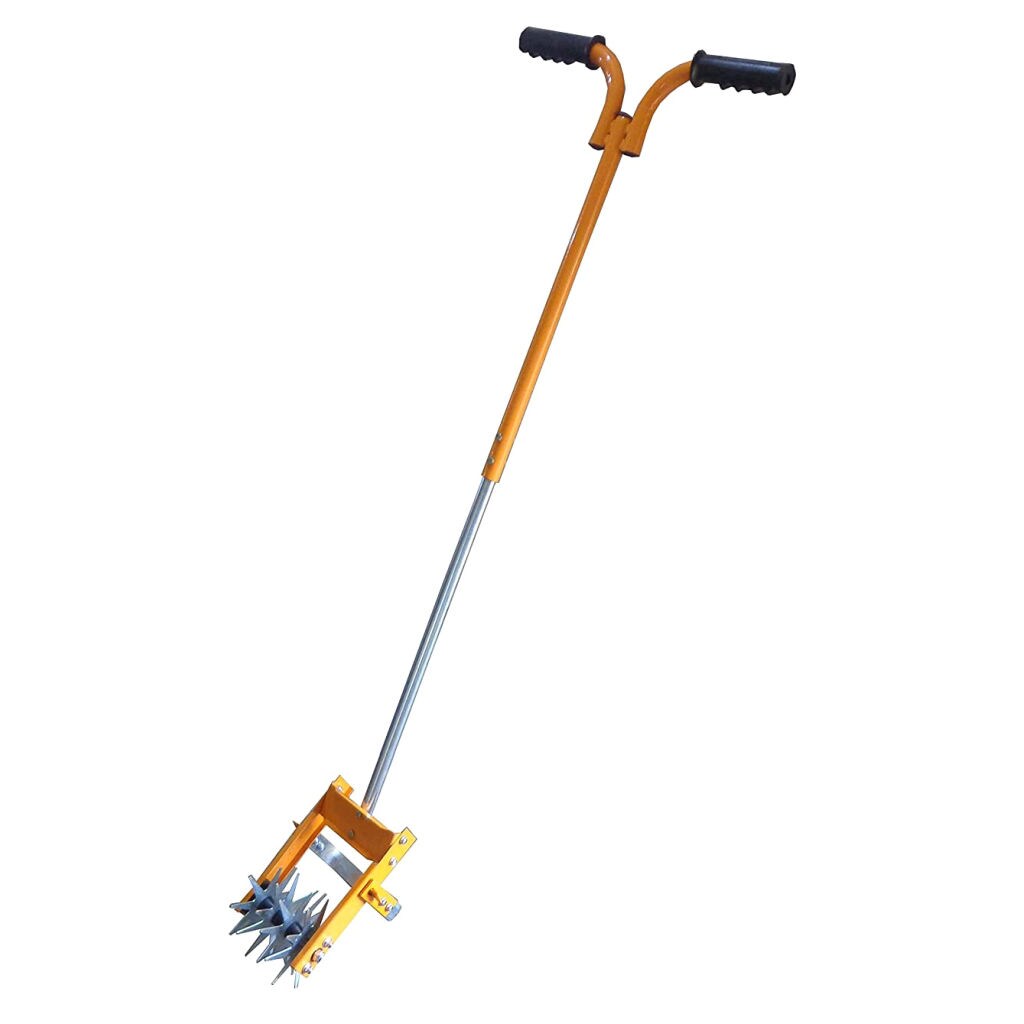Heavy Duty Manual Star Weeder with Handle