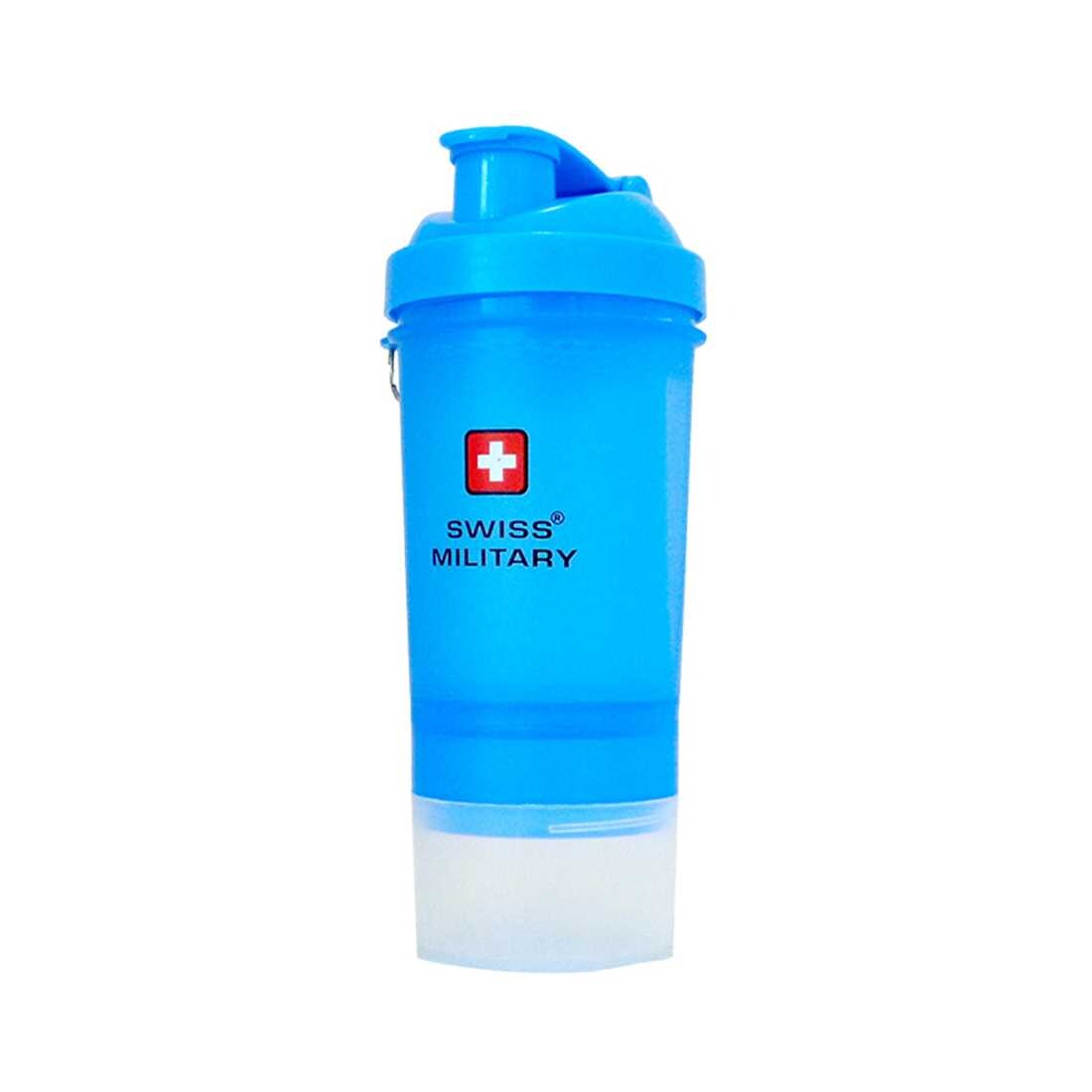 Swiss Military Sipper Bottle, Blue, 500Ml