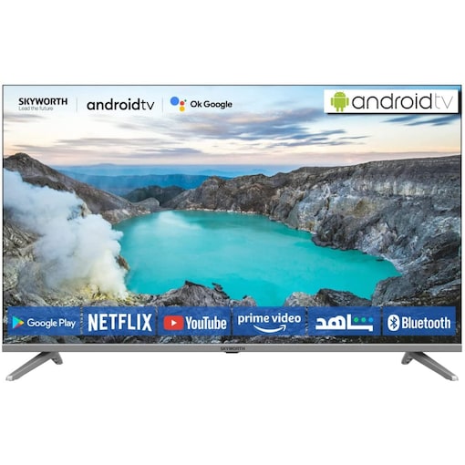 Skyworth Smart HD TV, Android 11, 32STD6500, 32 Inch, Silver Online Shopping