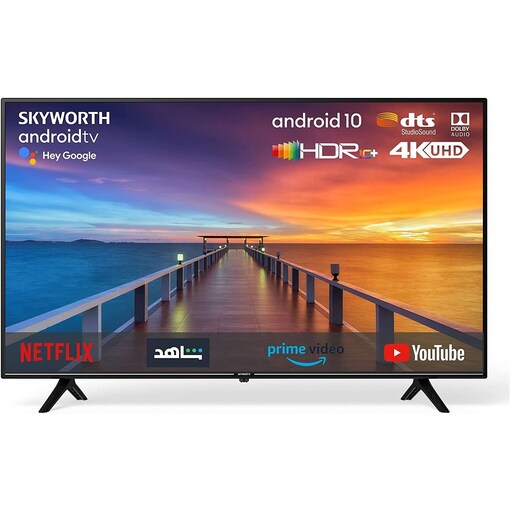 Skyworth 4K UHD Smart TV, 58SUC8300, 58 Inch, Black Online Shopping
