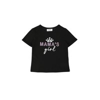 Picture of Trendyol Black Sequined Girl Knitted T-Shirt
