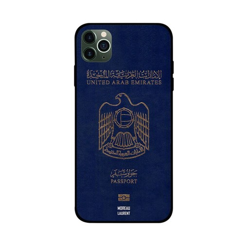 Protective Case Cover For Apple iPhone 11 Pro Max United Arab Emirates Passport Online Shopping