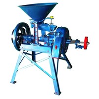 Picture of Dharti Mild Steel Semi Automatic Corn Grinding Mill, Blue