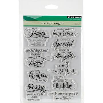 Picture of Penny Black Clear Stamps, Special Thoughts