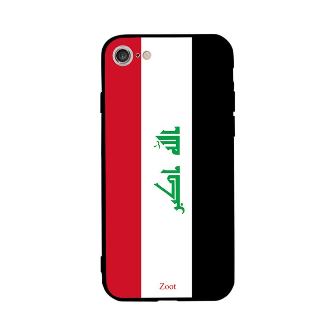 Thermoplastic Polyurethane Protective Case Cover For Apple iPhone 7 Iraq Flag