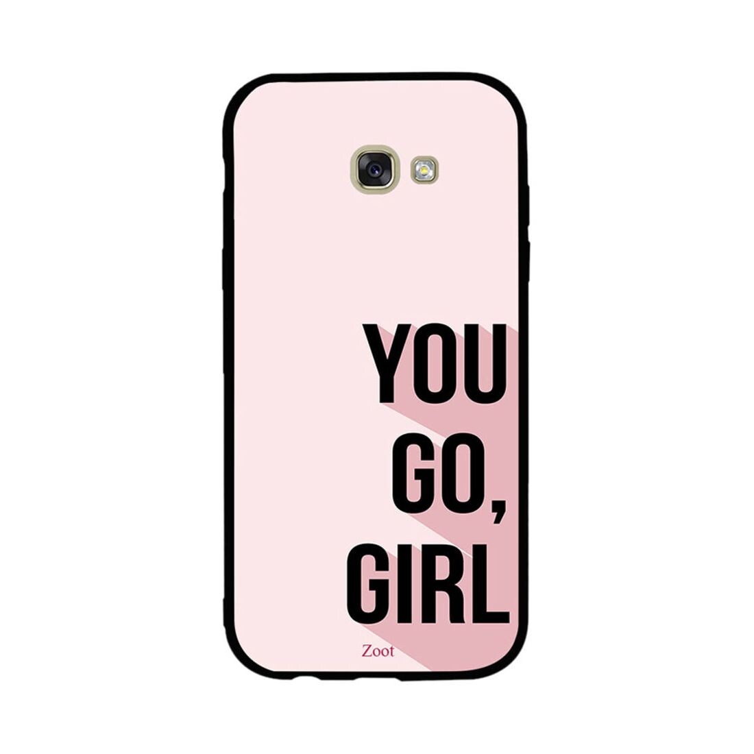 Thermoplastic Polyurethane Protective Case Cover For Samsung Galaxy A7 (2017) You Go Girl