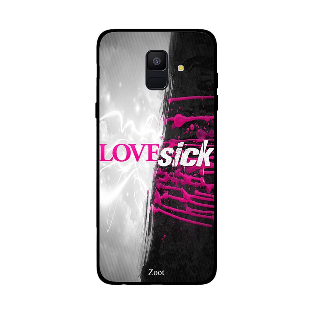 Thermoplastic Polyurethane Protective Case Cover For Samsung Galaxy A6 Love Sick