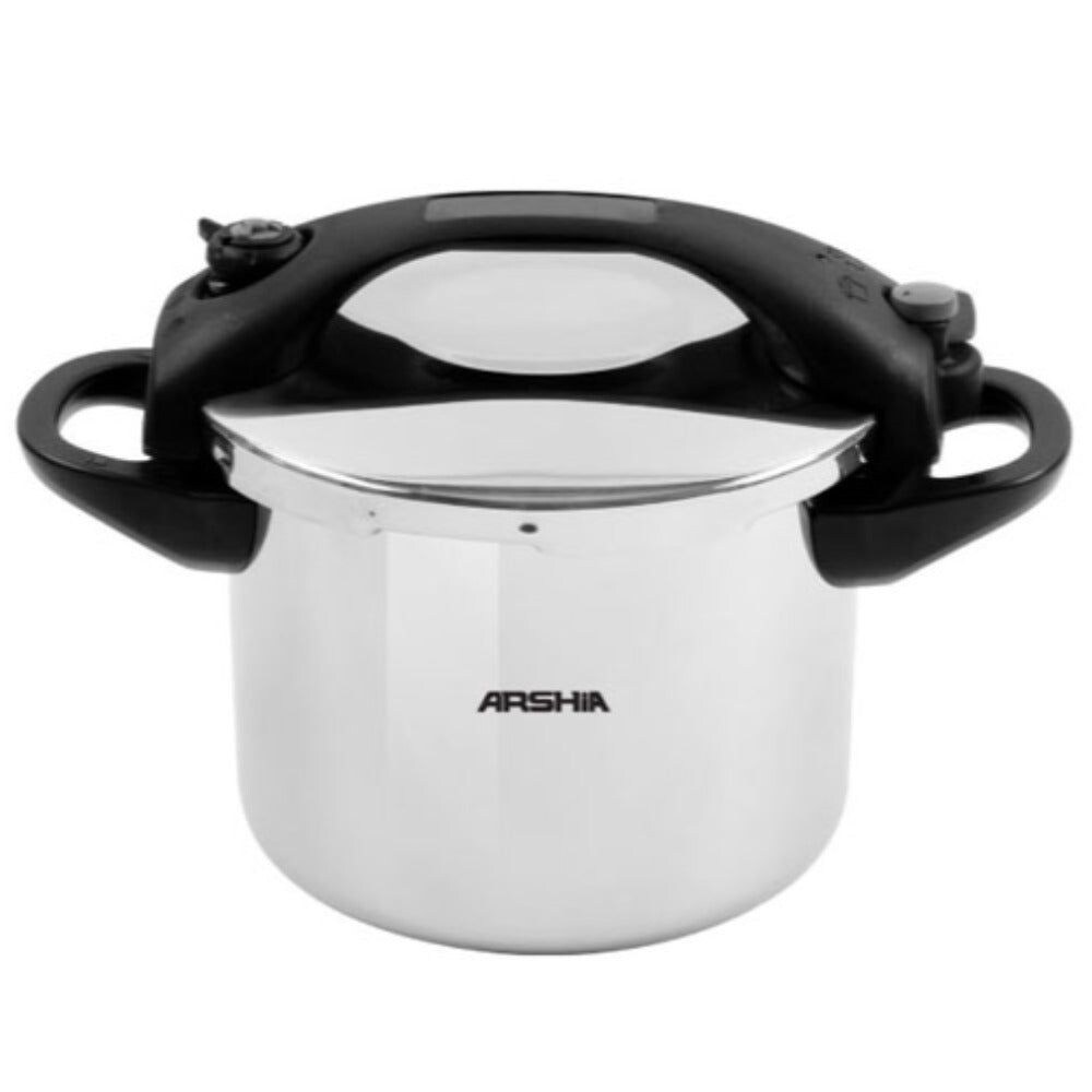 Arshia Multi Pressure Cooker, PR622-1952, Black