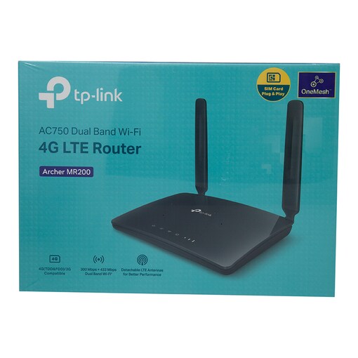 TP-Link AC750 Dual Band Wifi 4G LTE Router, Archer MR200 Online Shopping