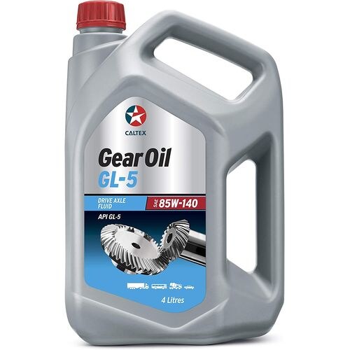 Caltex Gear Oil, GL-5, SAE 85W-140, 4L, Carton of 4