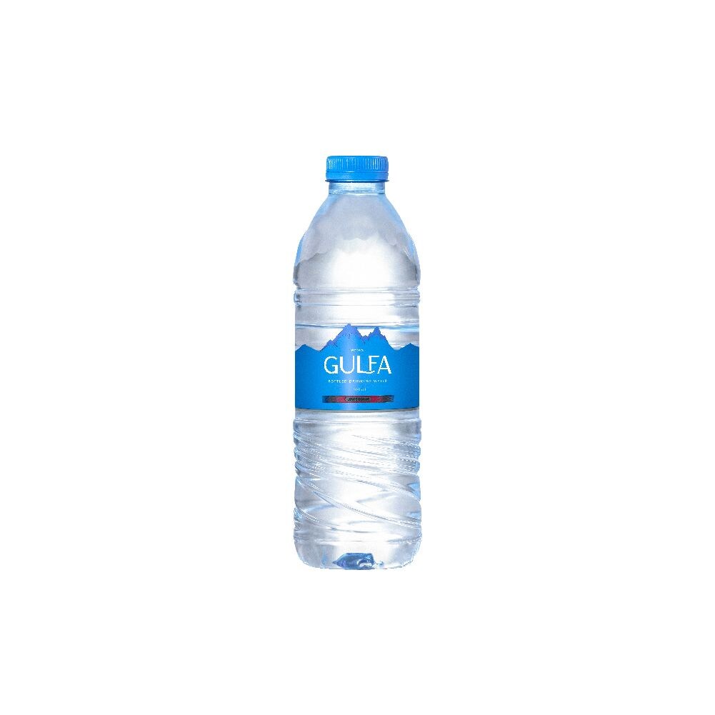 Gulfa Bottled Drinking Water, 0.5L, Carton of 12