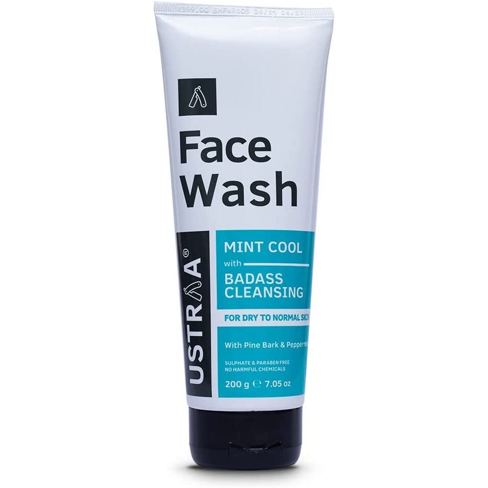 Ustraa Mint Cool Face Wash, 200g