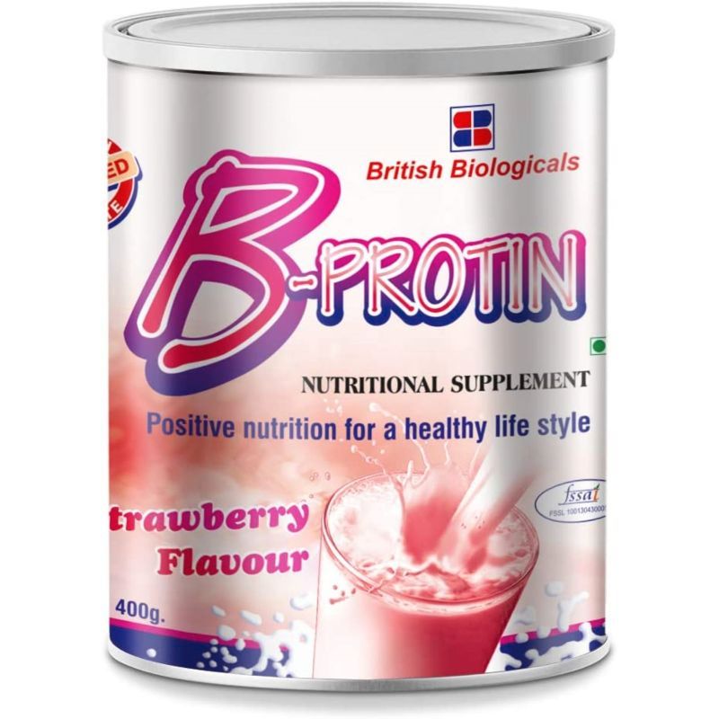 B-Protin Strawberry Flavour, 400 g
