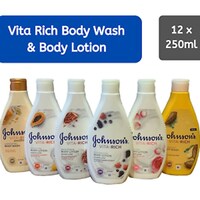 Picture of Johnson's Body Wash, 250 ml, Carton of 12 Pcs