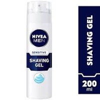 Picture of Nivea Men Sensitive Shaving Gel, 200 ml, Carton of 24 Pcs