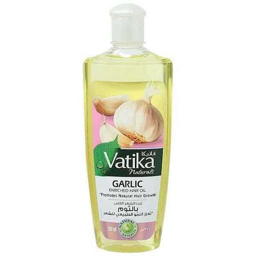Vatika Garlic Enriched Hair Oil, 300 ml, Carton of 24 Pcs Online Shopping