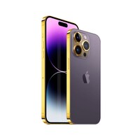 Picture of Caviar iPhone 14 Pro Max 24K Gold Frame, 256 GB - Purple