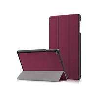 Picture of Ultra Slim Lightweight Stand Case For Samsung Galaxy Tab T510/T515, Wine Purple