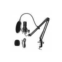 Picture of Studio Recording Condenser Microphone Kit, Black, Set of 5