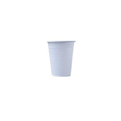 Nestle Disposable Plastic Cups for Cold Beverages, White - Pack of 1000 Pcs