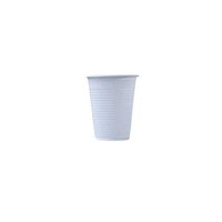 Picture of Nestle Disposable Plastic Cups for Cold Beverages, White - Pack of 1000 Pcs