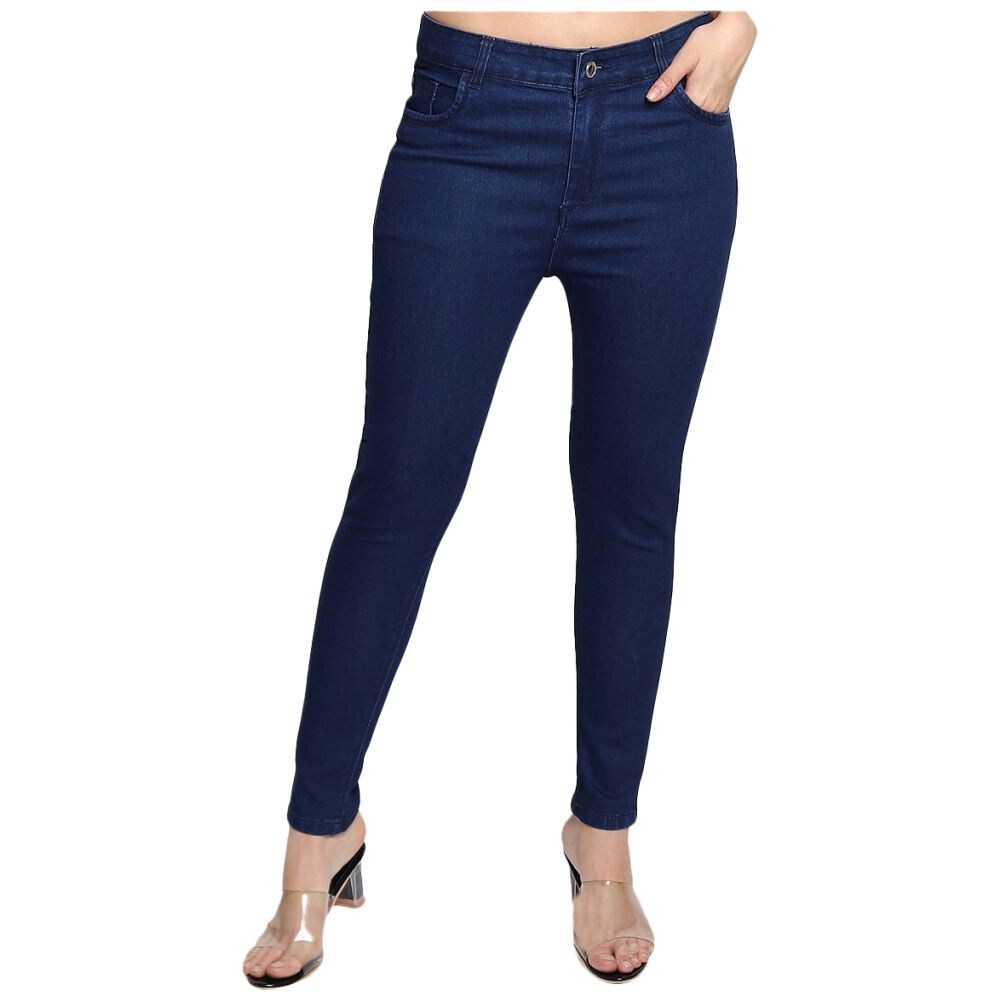 Holy Chiks Women's High Waist Plain Jeans, HC0738645
