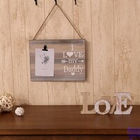 Picture of Pan Emirates Love-my-daddy Wooden Frame, 30x23 cm